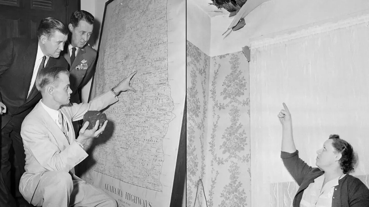 شهابسنگ روی خانه افتاد، از سقف عبور کرد و به زن نگونبخت برخورد/ عکس شهابسنگ روی خانه افتاد، از سقف عبور کرد و به زن نگونبخت برخورد/ عکس