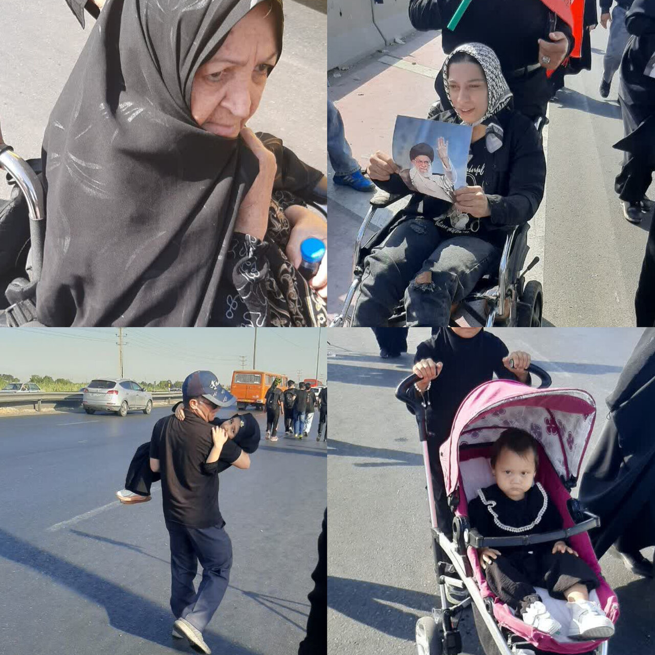 جاماندگان اربعین در قرچک